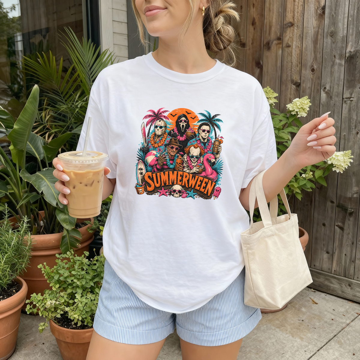 Sunset Spooky Friends Summerween
