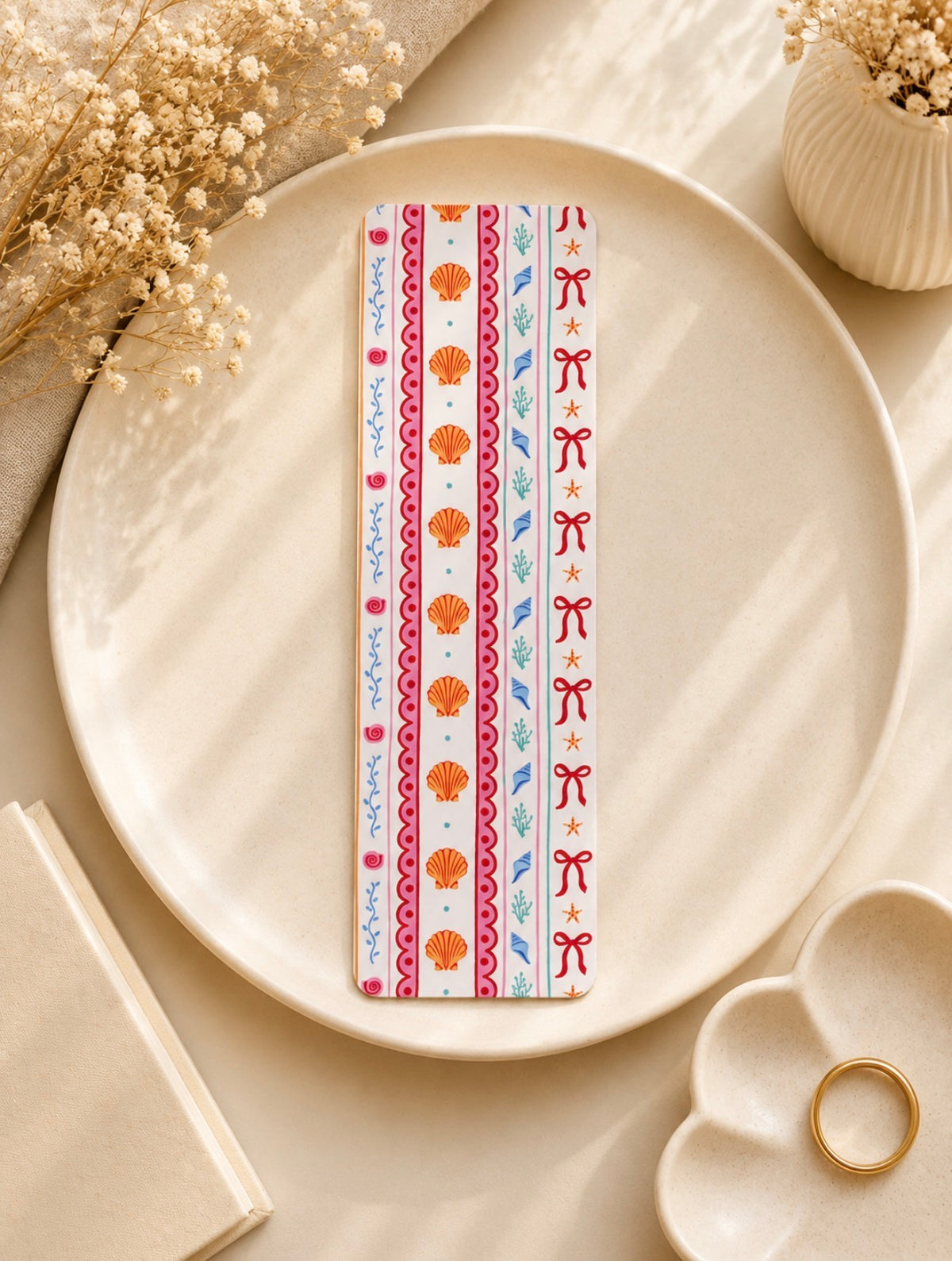 Groovy Seashells Bookmark