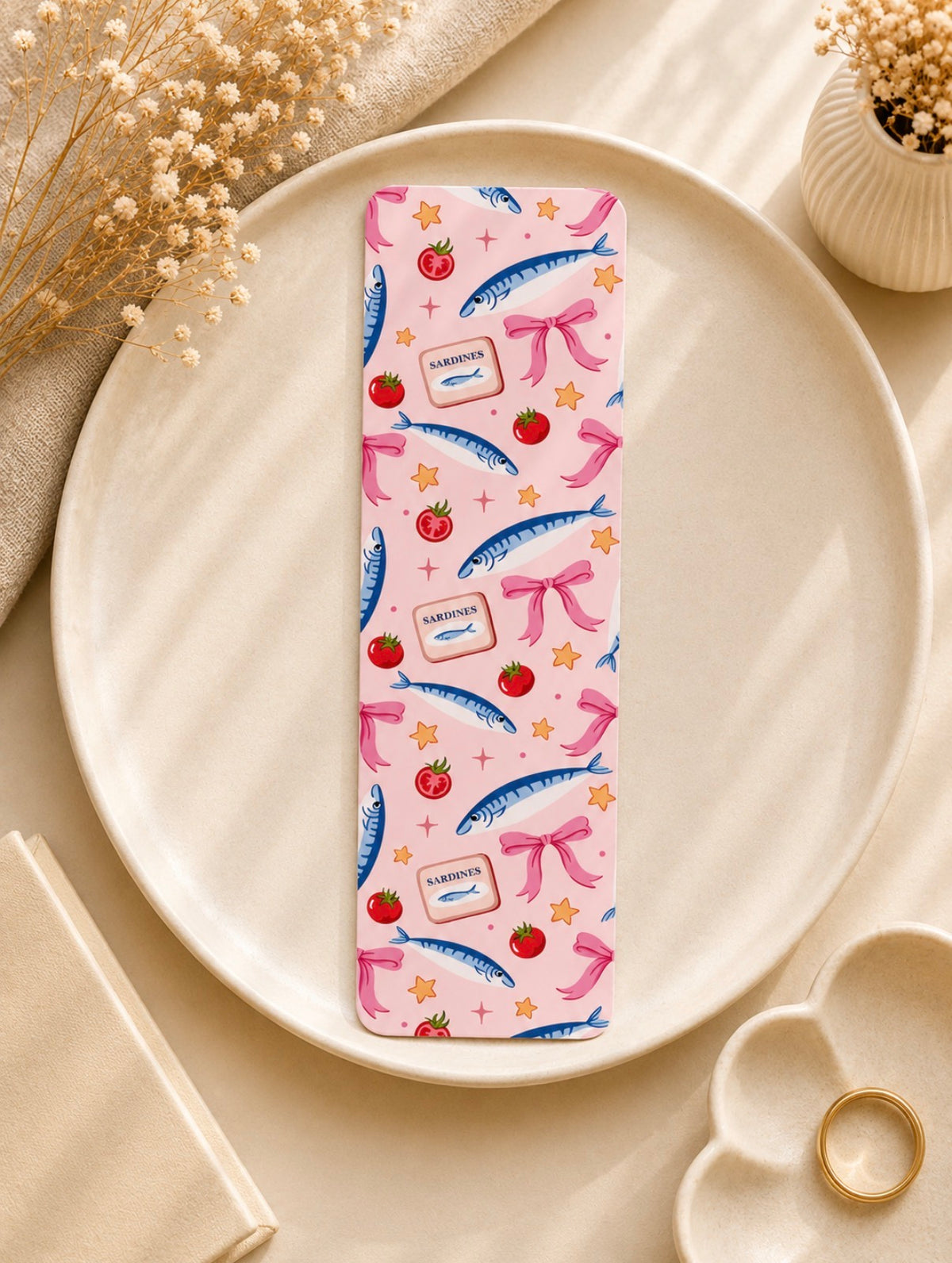 Coquette Sardines Bookmark