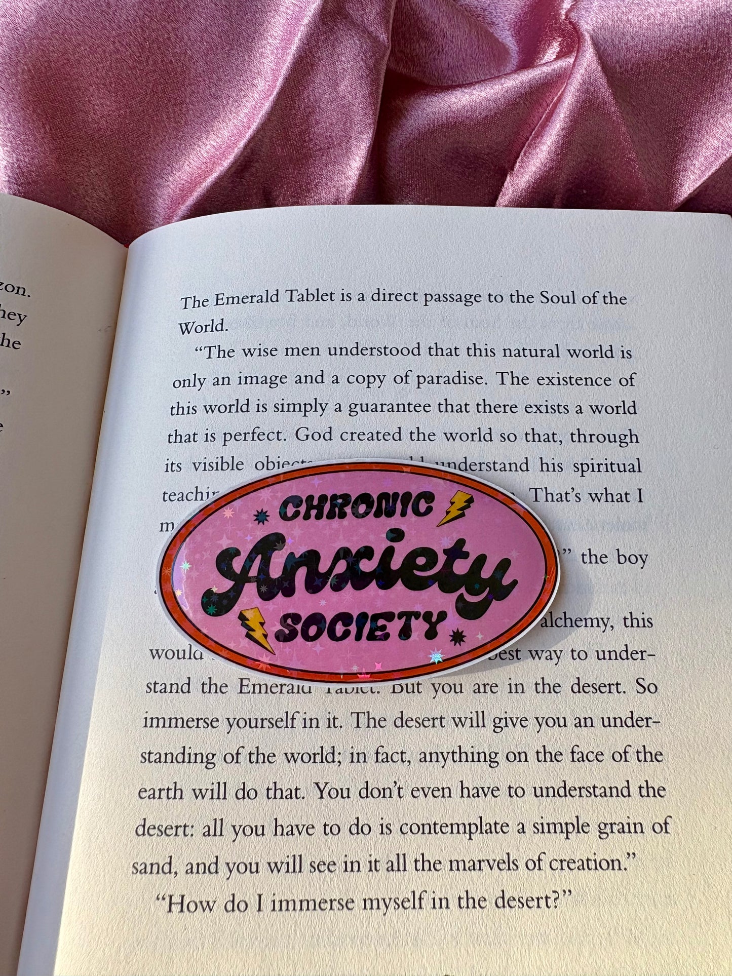 Chronic Anxiety Society sticker