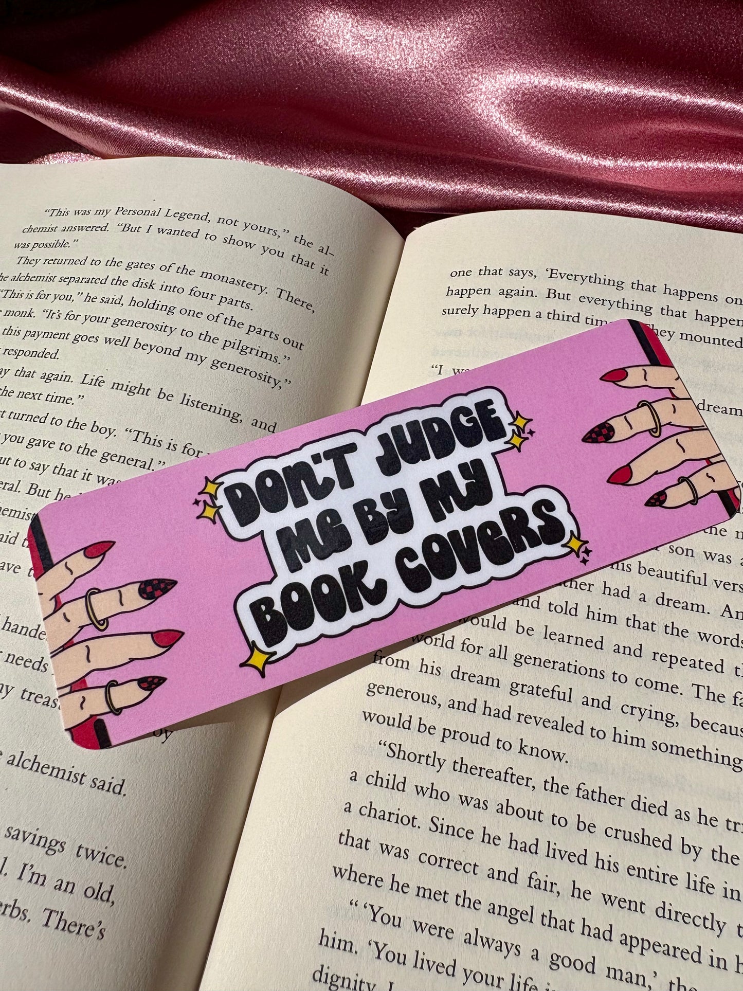 Don't Judge Me By My Book Covers bookmark