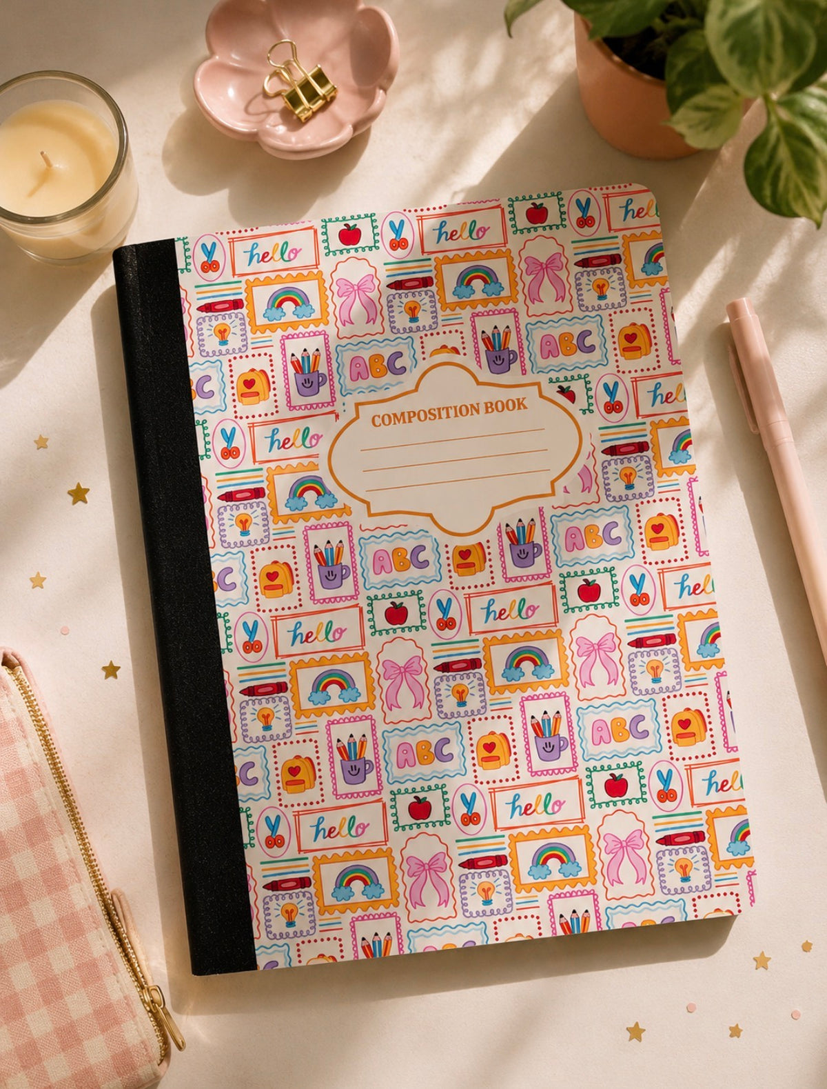 Colorful Learning Composition Notebook