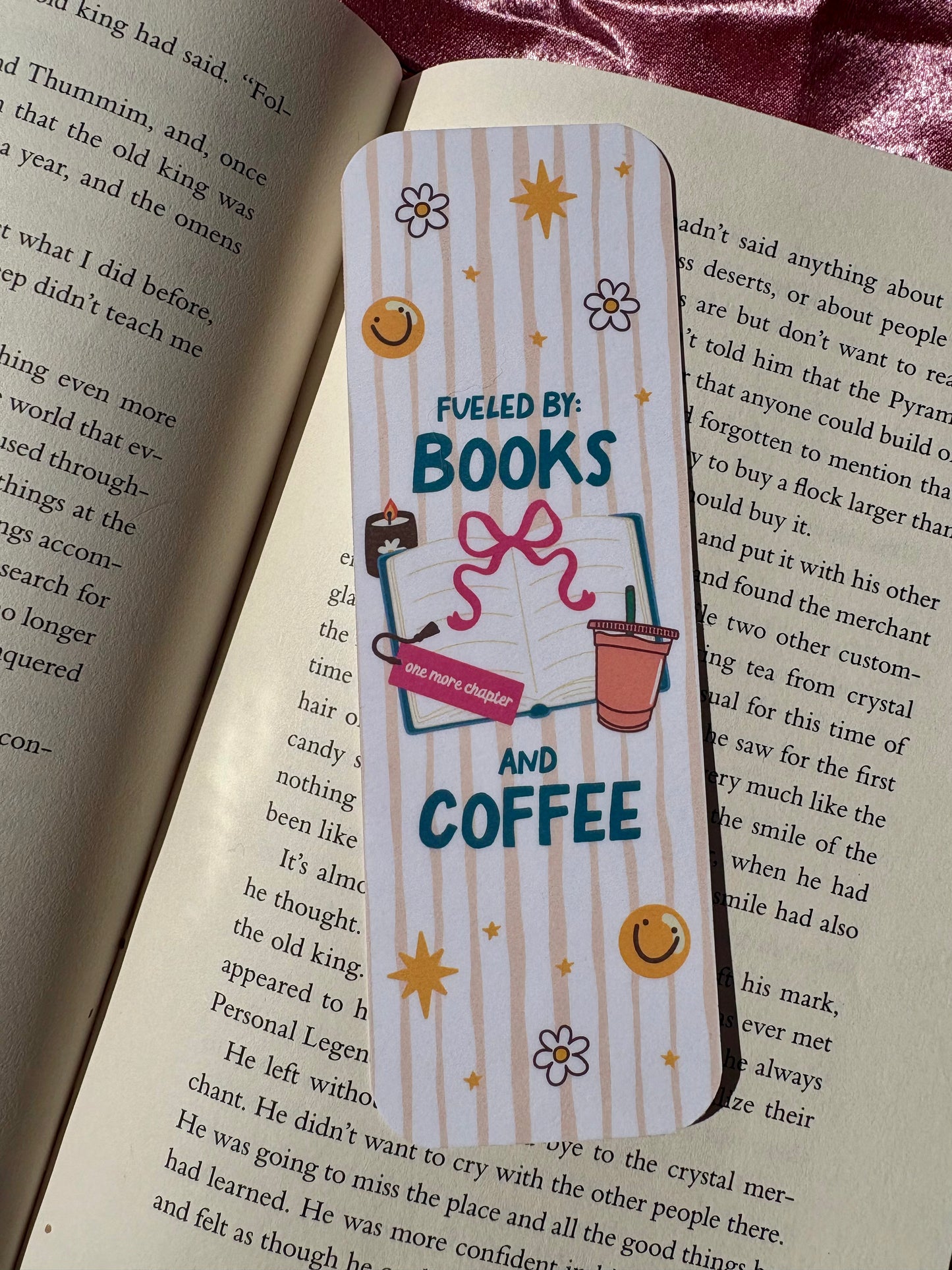 Fuled By Books And Coffee bookmark