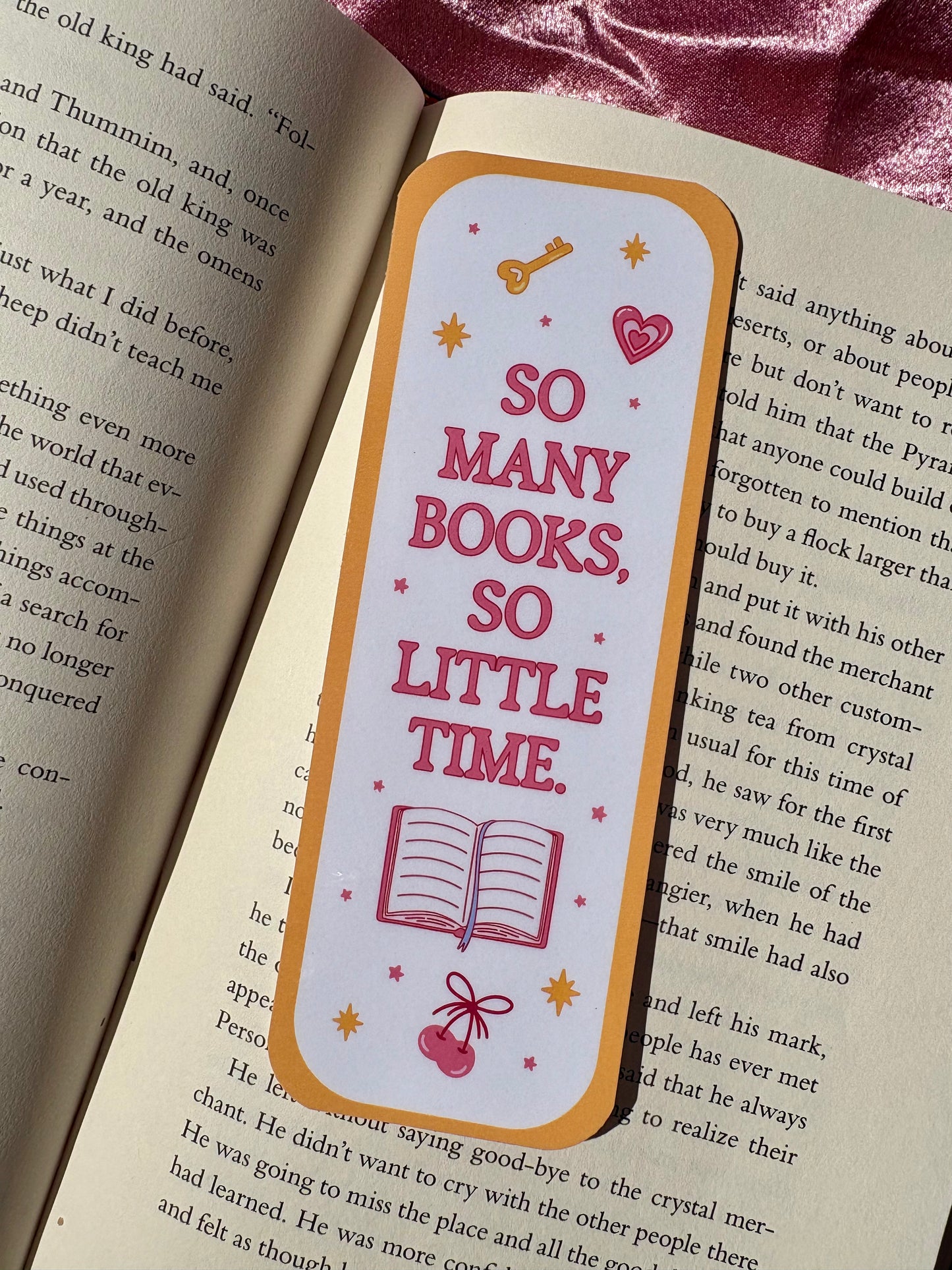 So Many Books So Little Time bookmark