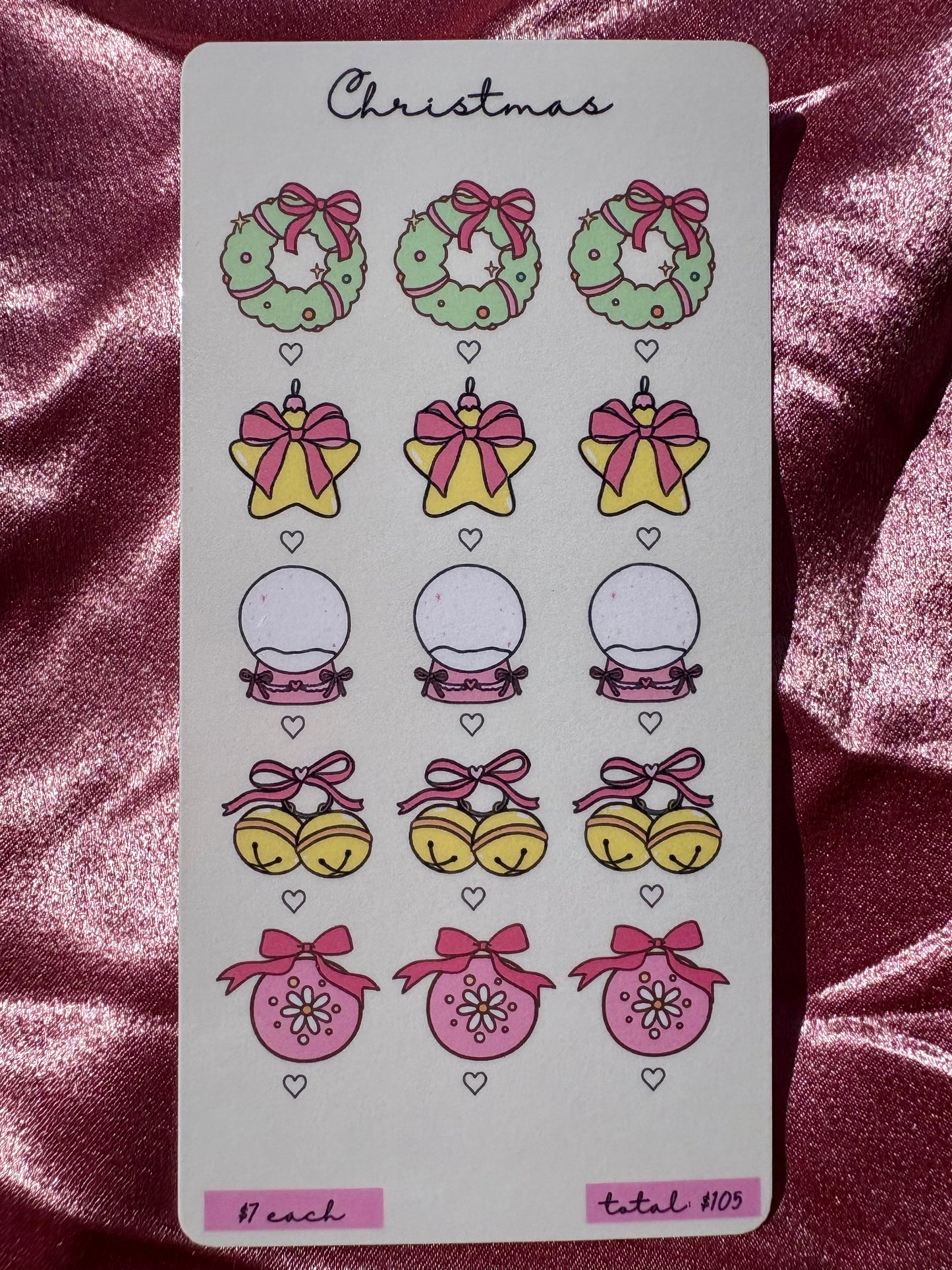 Christmas Savings Challenge Set of 3