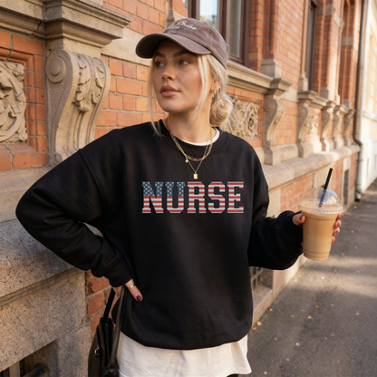 American Flag Nurse