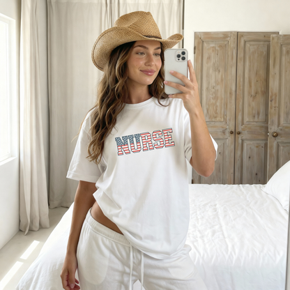 American Flag Nurse