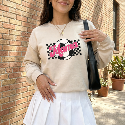 Checkered Soccer Mama