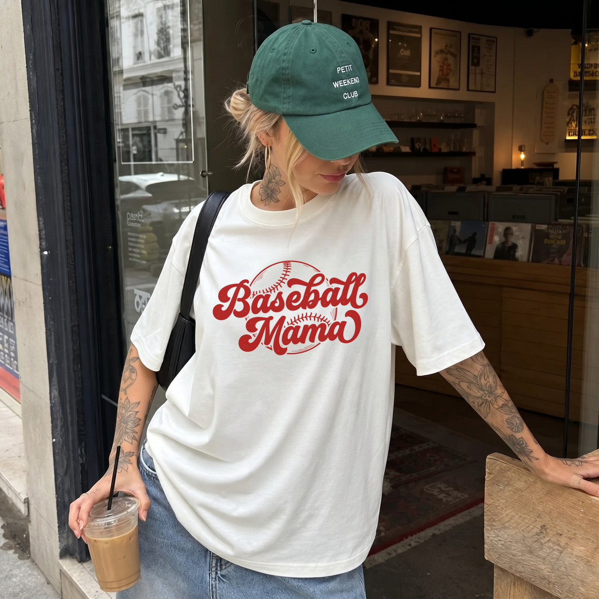 Red Baseball Mama