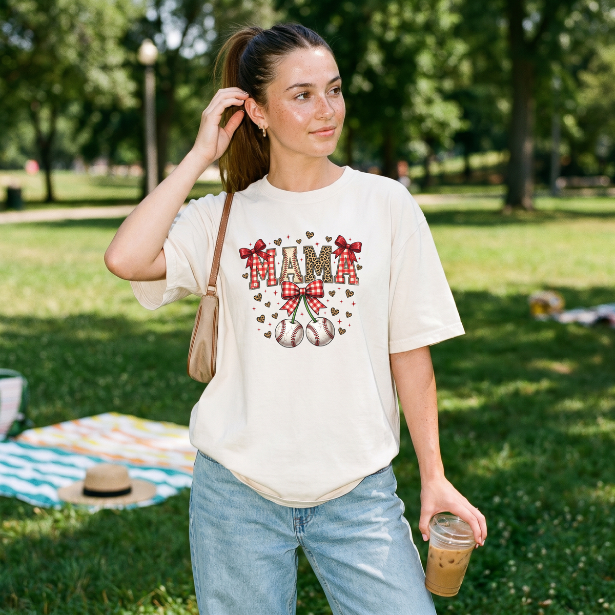 Cherry Baseball Mama