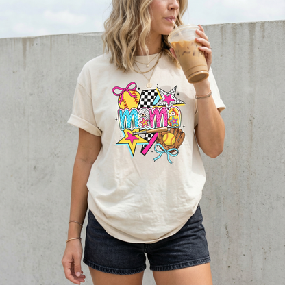 Retro Softball Mama
