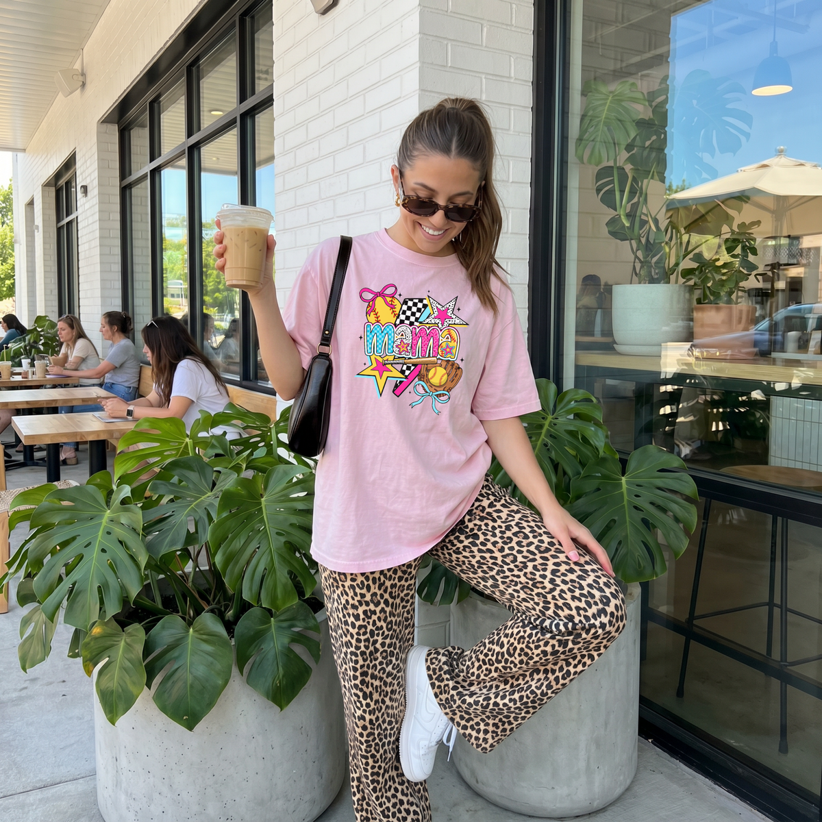 Retro Softball Mama