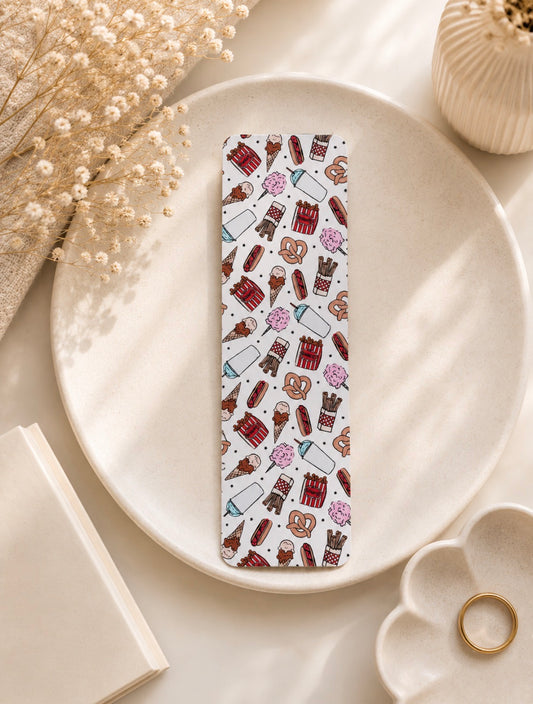 Baseball Snacks Bookmark