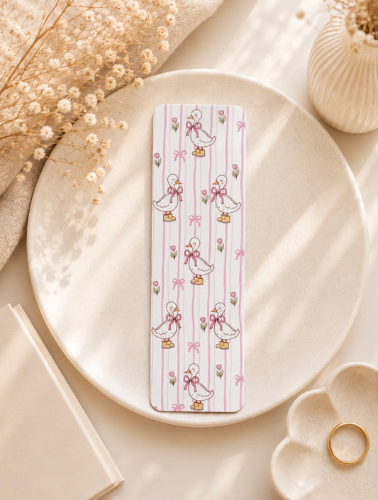 Coquette Goose Bookmark