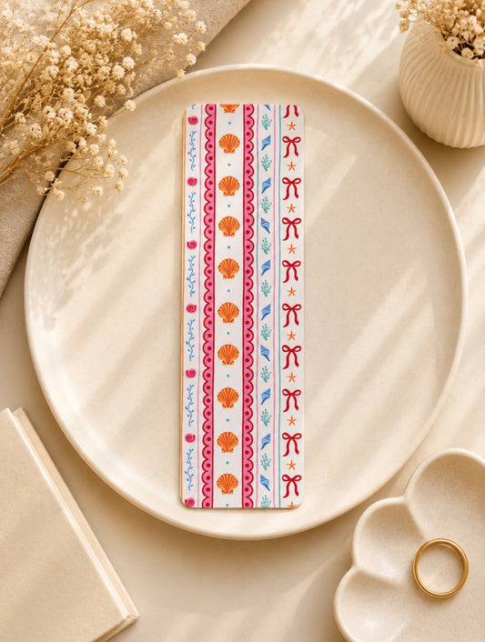 Groovy Seashells Bookmark