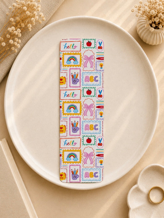 Colorful Learning Bookmark