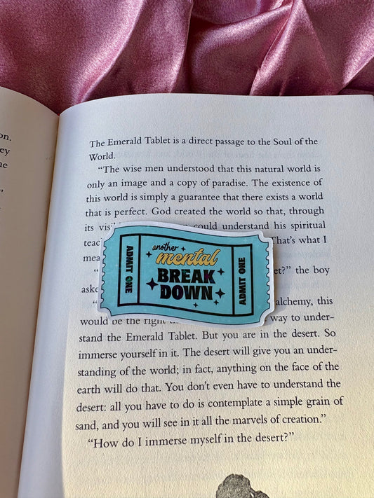 Another Mental Breakdown sticker