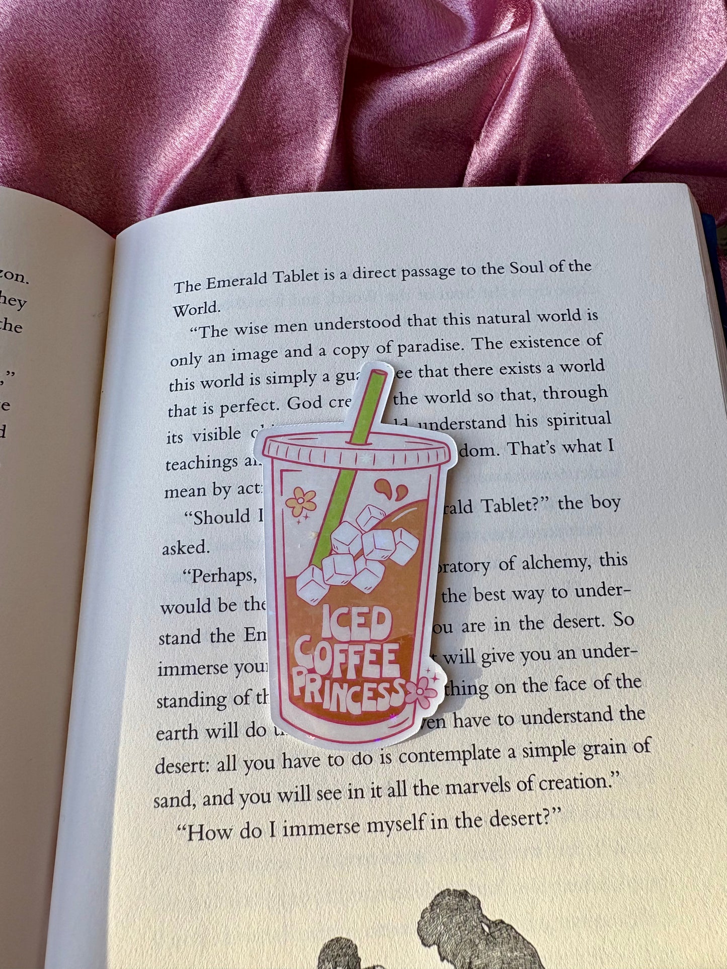 Iced Coffee Princess sticker