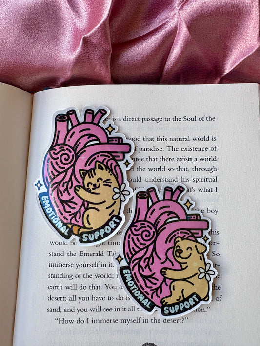 Emotional Support Cat/Dog sticker