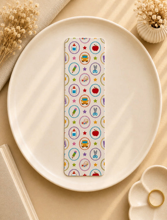 Framed School Essentials Bookmark