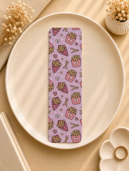 Groovy French Fries Bookmark