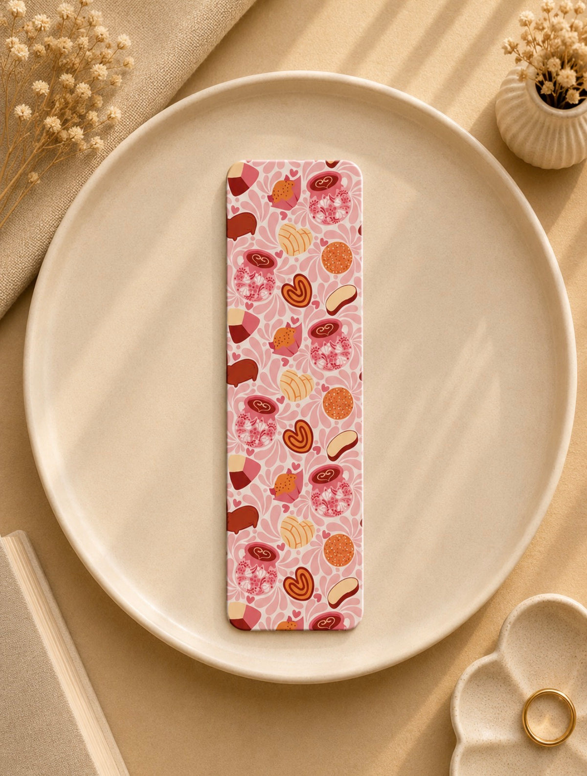 Cute Concha Bookmark