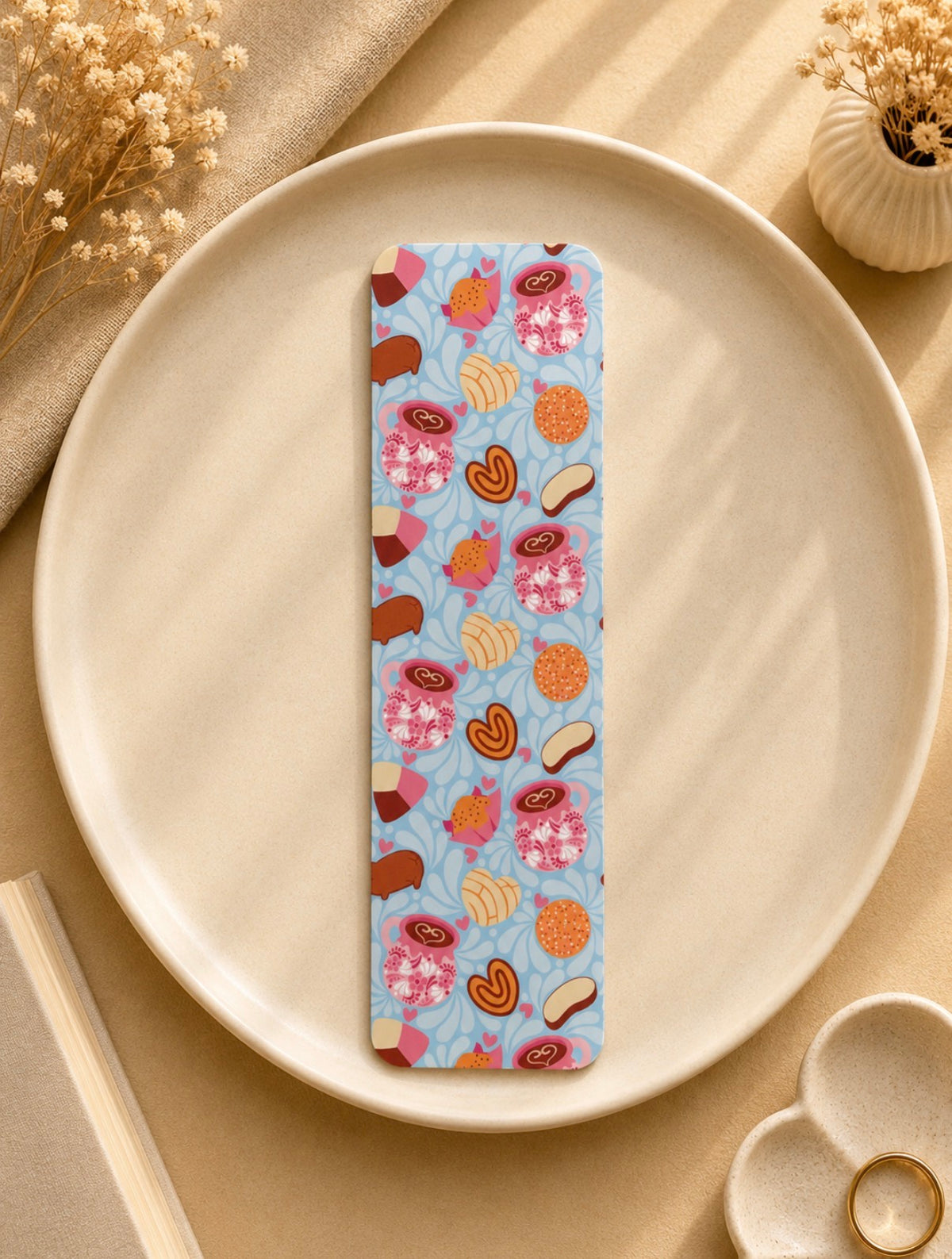 Cute Concha Bookmark
