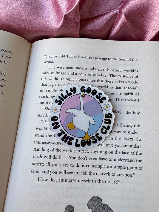 Silly Goose On The Loose sticker