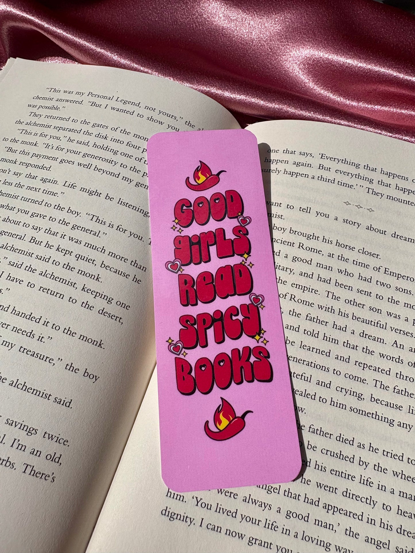 Good Girls Read Spicy Books bookmark