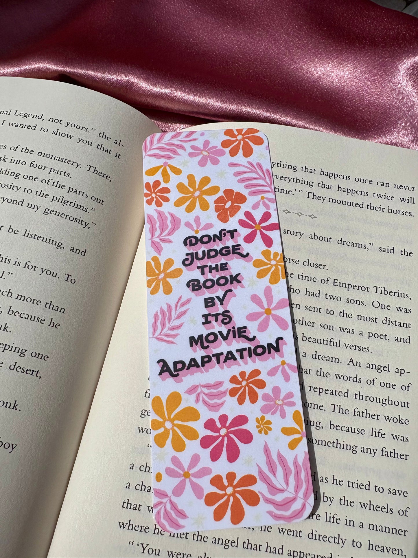 Don't Judge The Book By The Movie bookmark