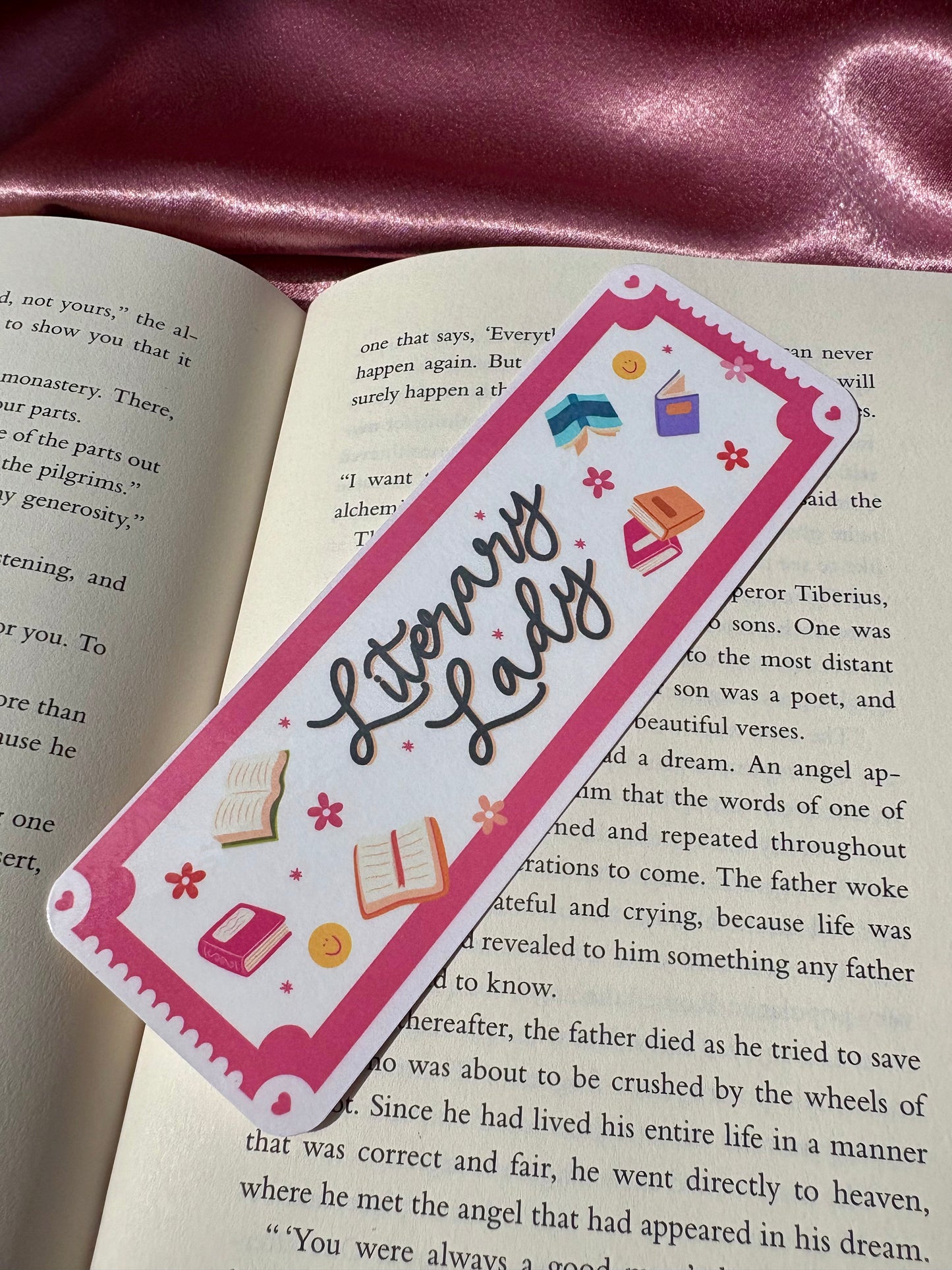 Literary Lady bookmark