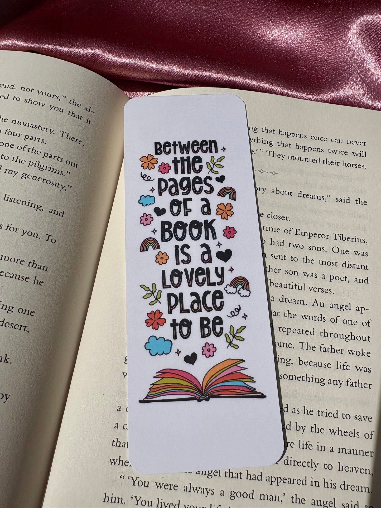 Lovely Place To Be bookmark