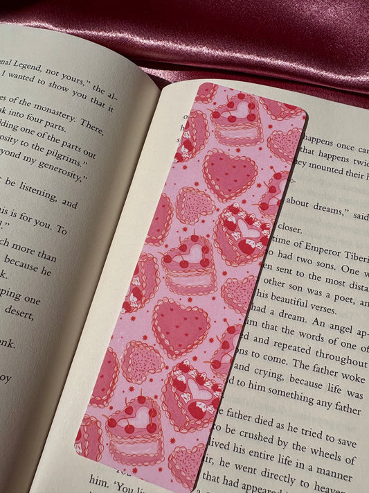 Pink Cake bookmark