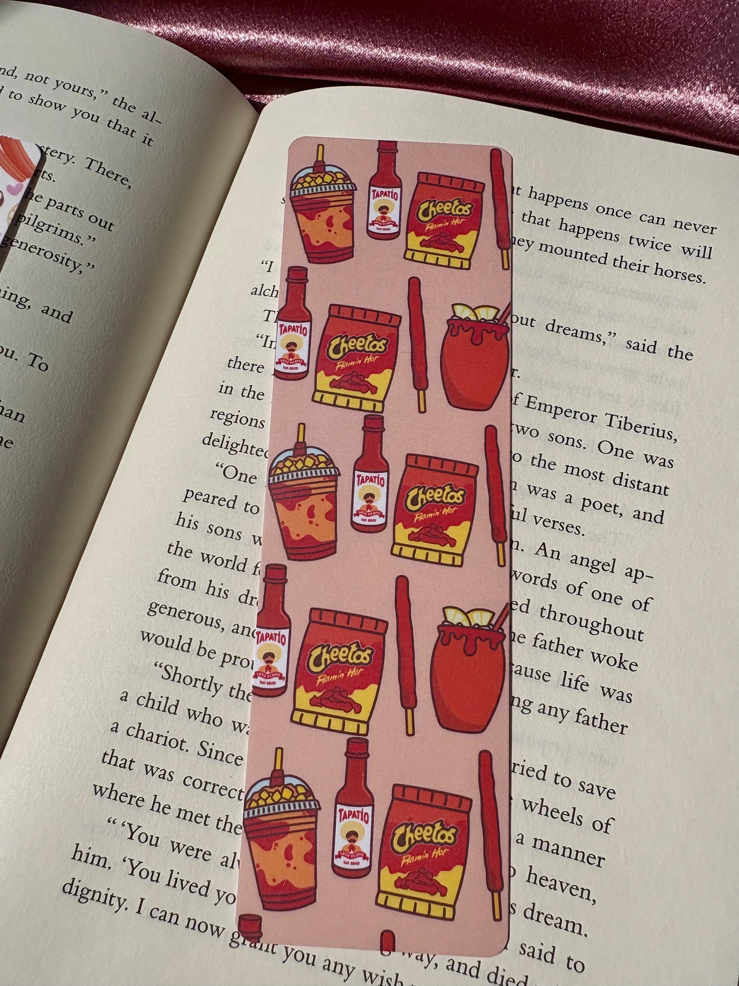 Snacks bookmarks