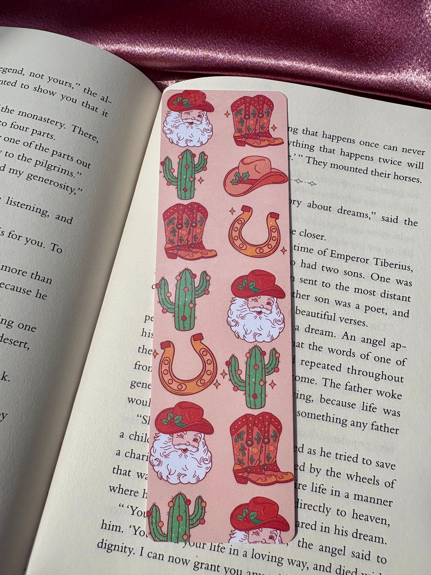 Cartoon Christmas bookmarks