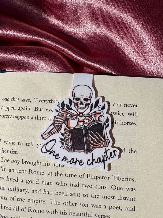 One More Chapter Magnetic Bookmark