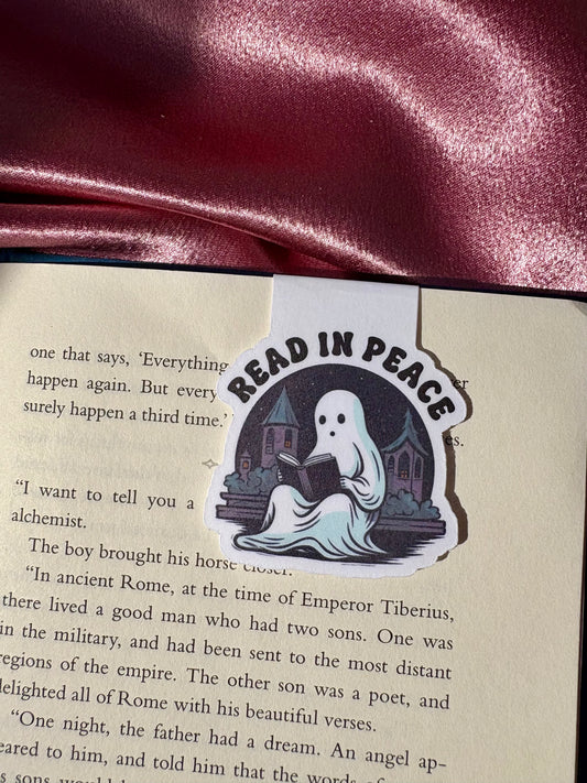 Read In Peace Magnetic Bookmark