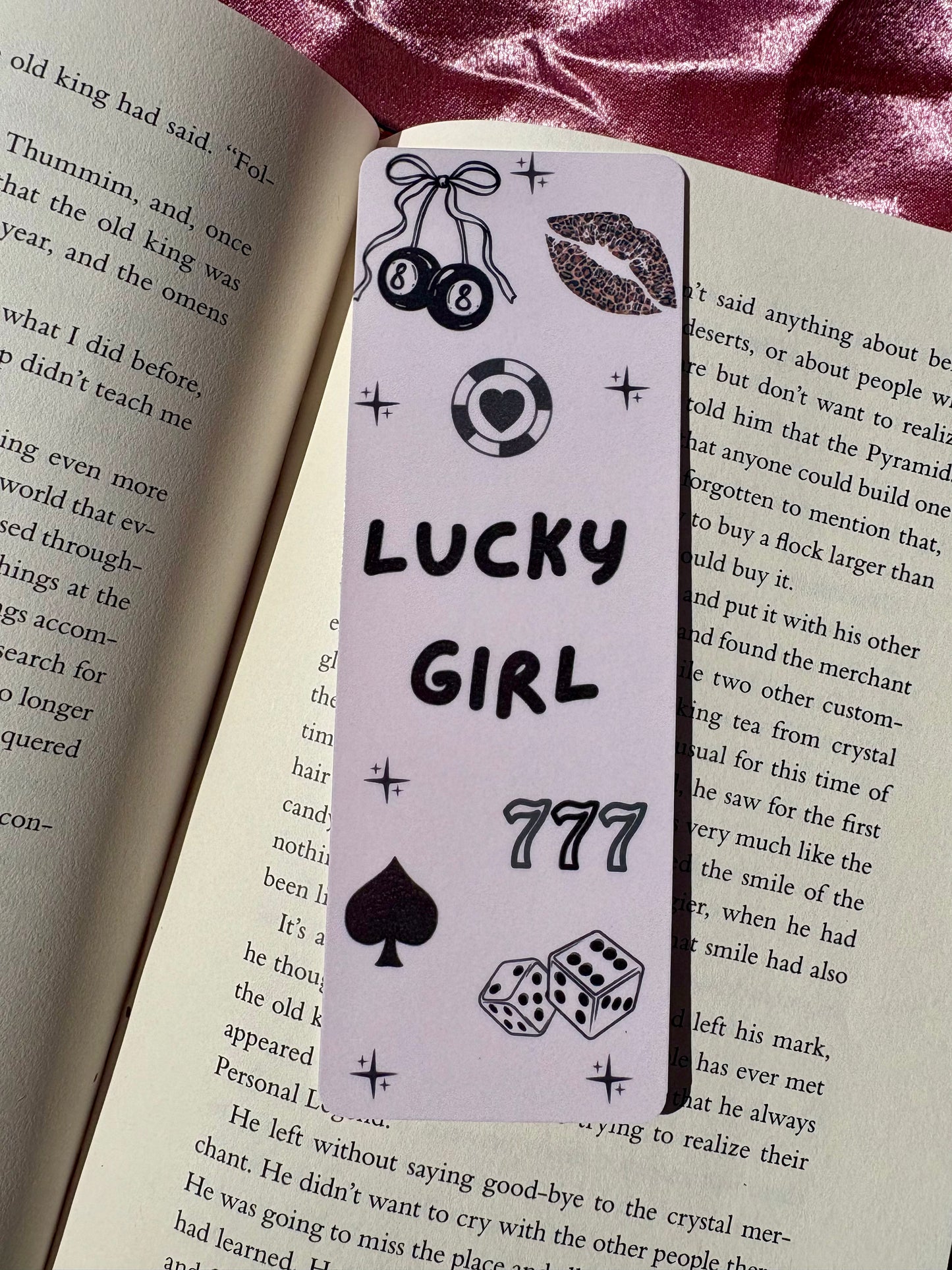 Lucky Girl bookmark