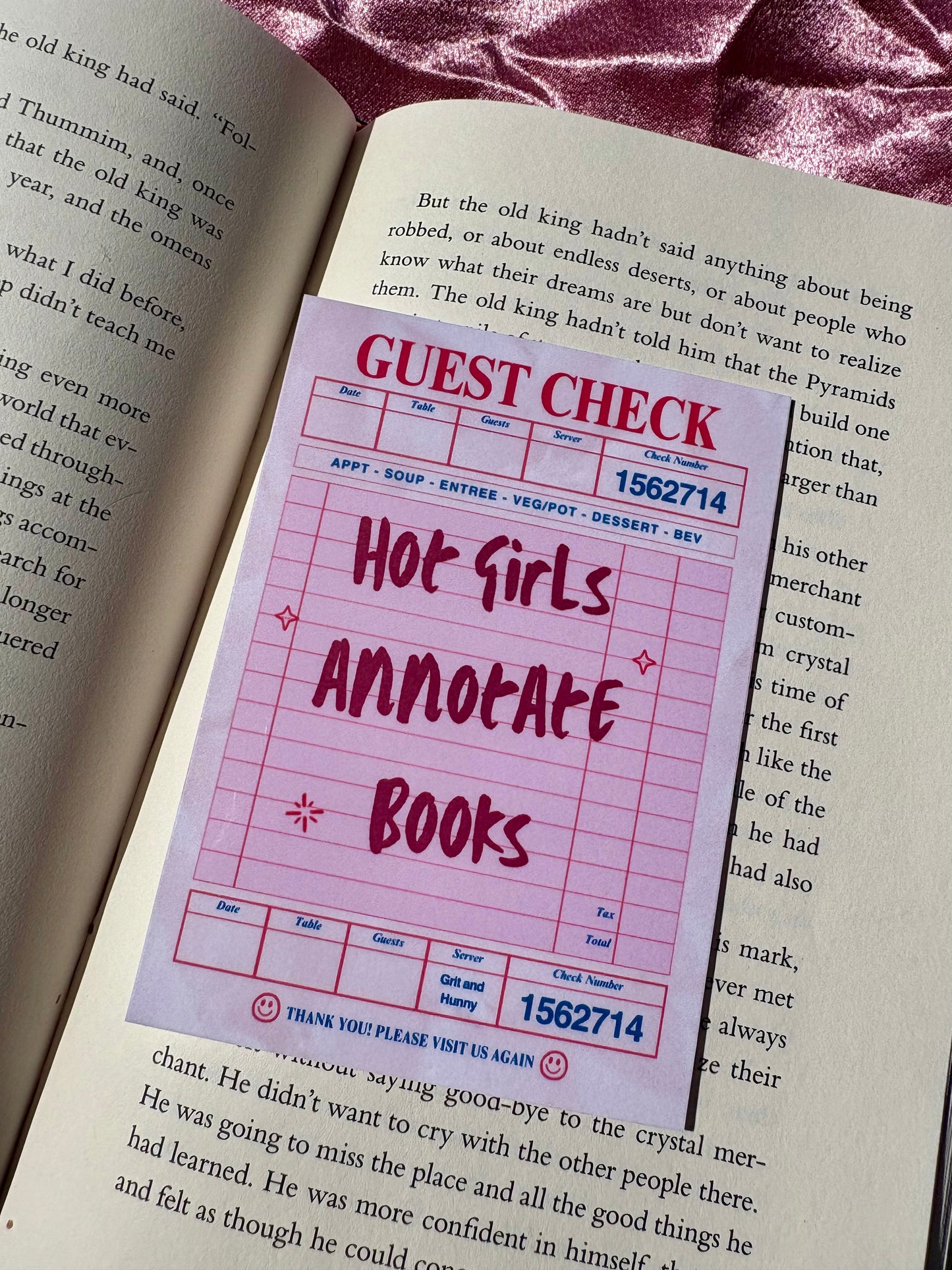 Hot Girls Annotate Books Card