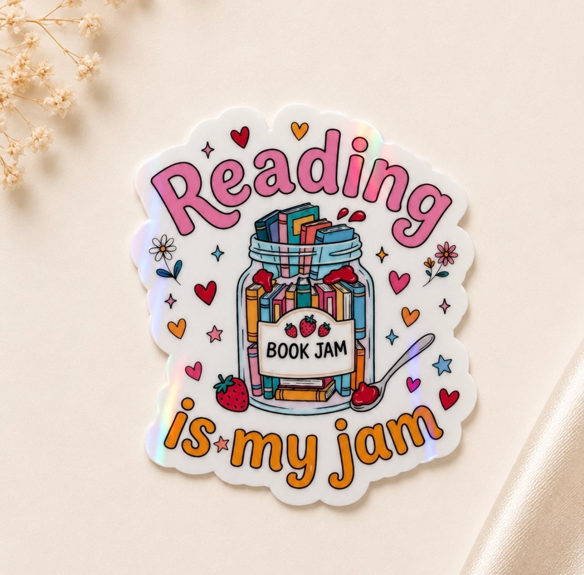 Reading Is My Jam (Holographic)