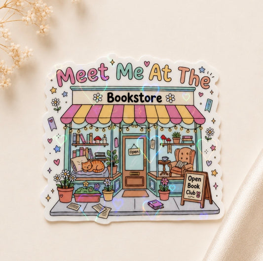 Meet Me At The Bookstore (Heart Holographic)