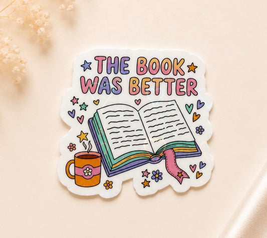 The Book Was Better (Heart Holographic)