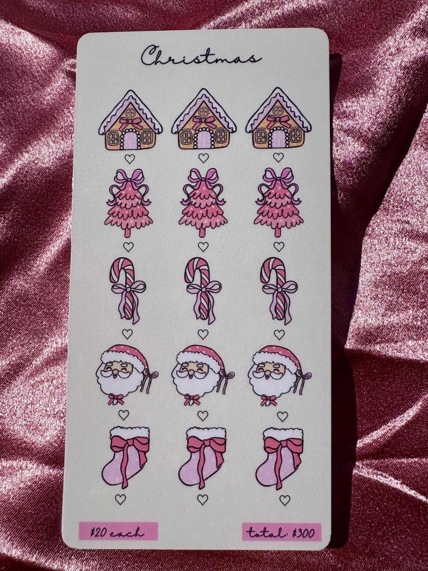 Christmas Savings Challenge Set of 3