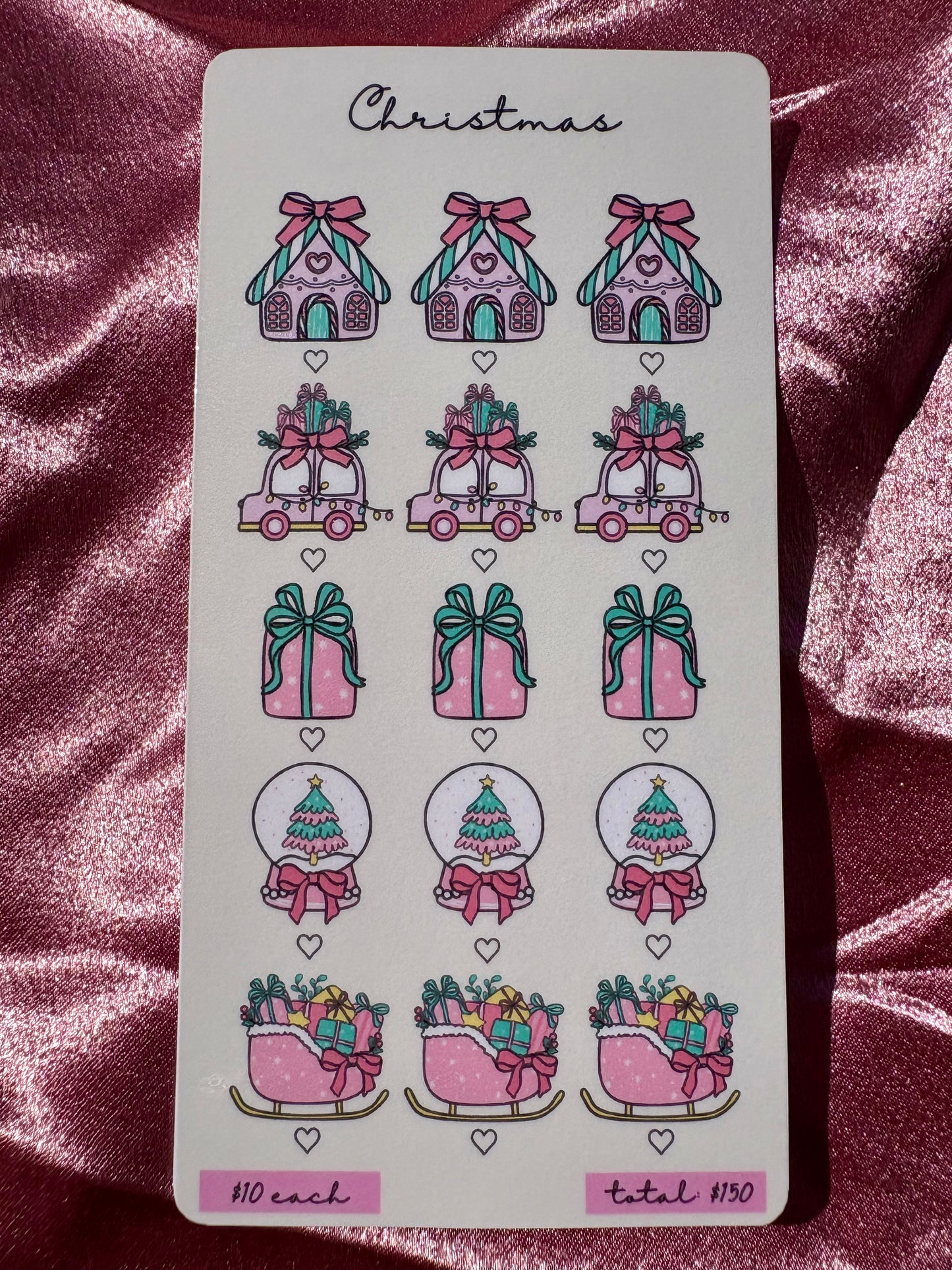 Christmas Savings Challenge Set of 3