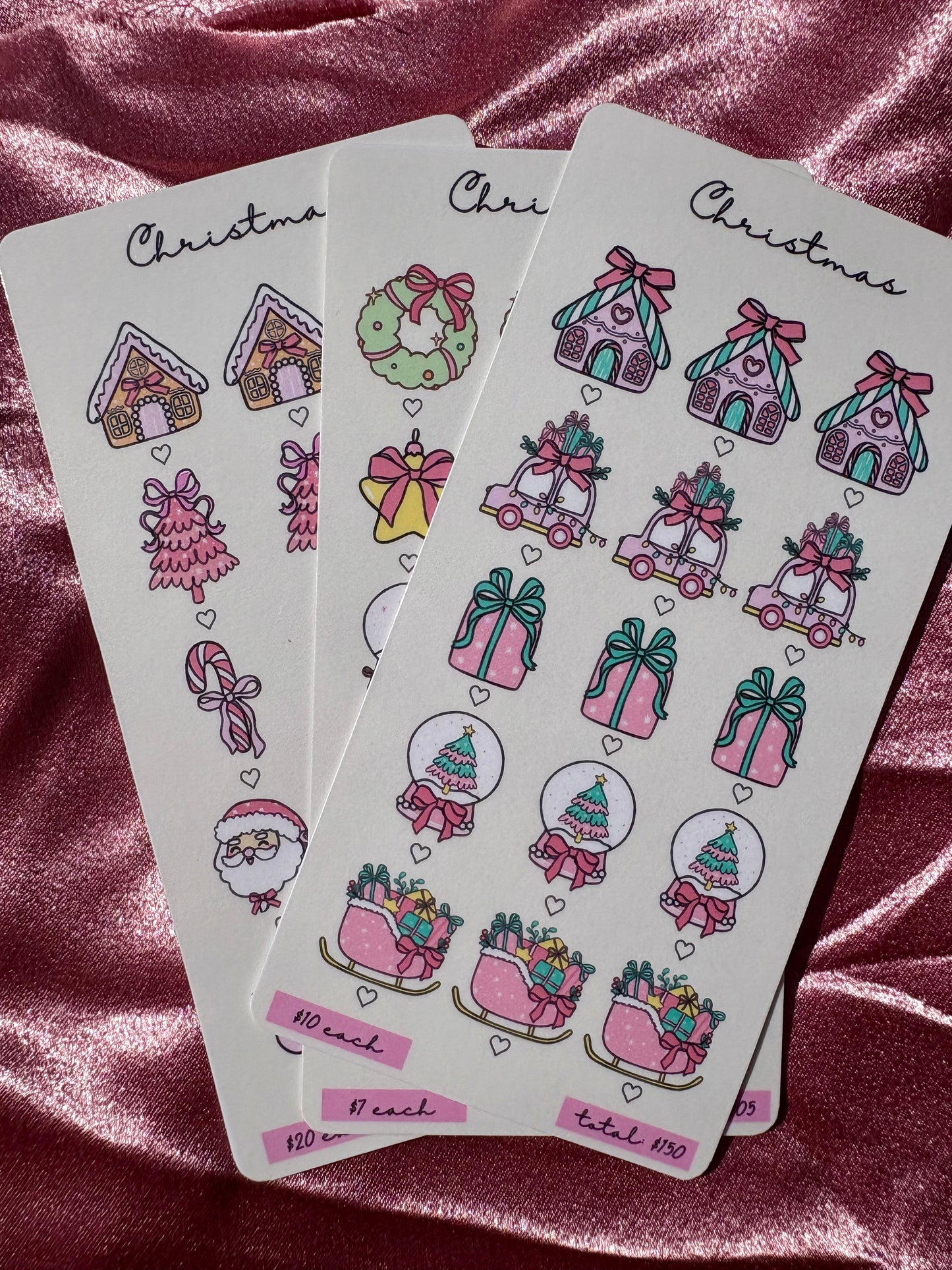 Christmas Savings Challenge Set of 3