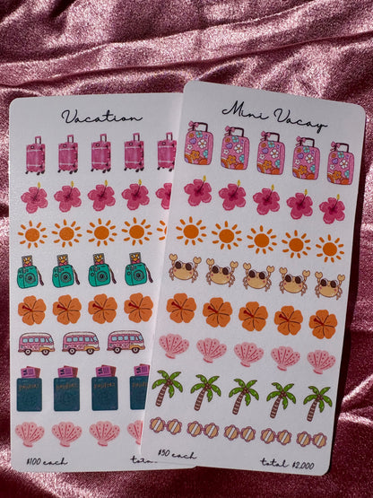 Vacation Savings Challenge Set of 2