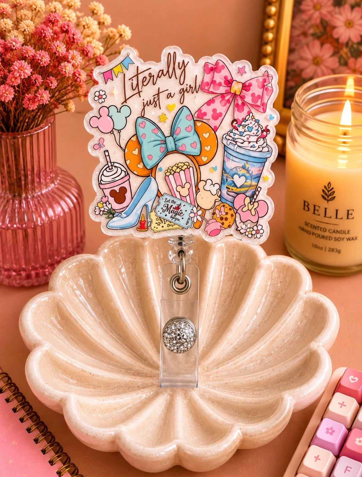 Girly Badge Reels